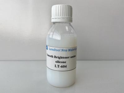 China De melkachtige Witte Vlotte Waterontharder van het Poetsmiddel Aminosilicone voor Textiel Zwakke Van kationen, Zachtheid, polijst en zachtheid Te koop