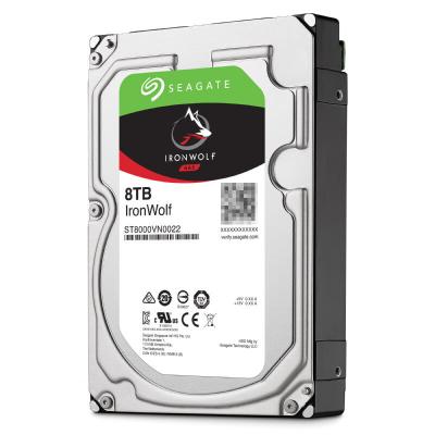 China Hdd Hard Drive Seagate Iron Wolf ST8000VN004/0022 SATA 8TB NAS 3.5' 7200rpm 256mb Hard Disk for sale