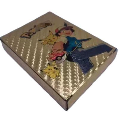 China PVC 2023 Hot Sale German Spanish Venusaur Gold Pokmon Cards Card Box Booster Pokmon 55 Pcs Set Pokmon Trading Cards for sale