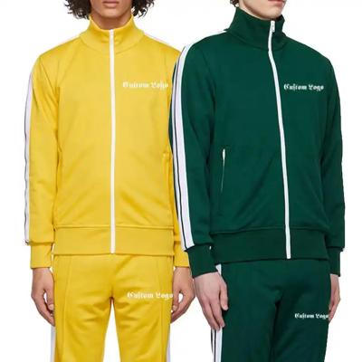 China Reversible Customized Mens Active Wear Tracksuits Slim Fit Track Jackets for sale