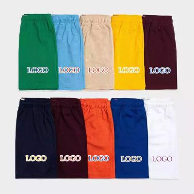 China Anti-wrinkle Wholesale Custom Logo Casual Gym Quick Dry Printing Fashion Embroidery Men Mesh Shorts for sale