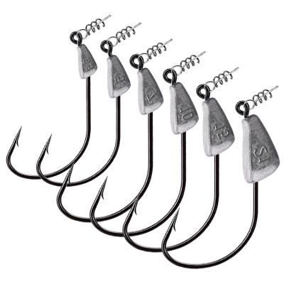 China Durable Fishing Tackle LRRLLK 3.5g 5g 7g 10g 15g 21g Tumbler Lead Hook Crank Hook With Lead For Lead Hook, Jig Heads Fishhook, Small Fishing H for sale