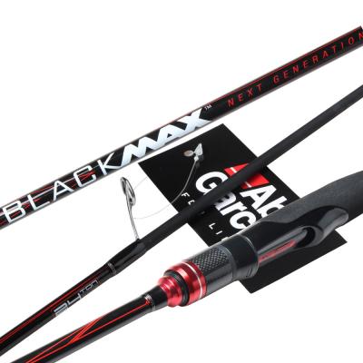 China New BMAX Fishing Rod Portable Black Max Size LRRLLK Baitcasting Lure Fishing Rod 1.98m 2.13m 2.28m M MH Power Carbon Spinning for sale