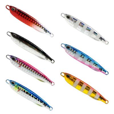 China Lead Metal Bait Flexible Sinking Fishing Artificial Minnow Bait 3d Eye Artificial Hard Bait for sale