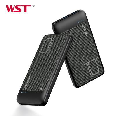 China Fast Charging Support Ready To Board Current Snipper Power Bank PD 10000mAh Fast Charging Black 18W Color for sale