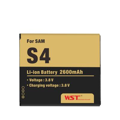 China 2600mah mobile phone consumer electronics lithium spare battery mobile phone battery for Samsung S4 for sale