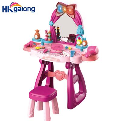 China Dial Deluxe Dresser / Intellisense Transform 5 Different Music, With Chair Princess Table For Girl for sale