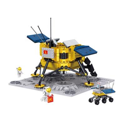 China DIY TOY ZHEGAO Probe Space Shuttle Building Block Toy Children Plastic Building Blocks Set for sale