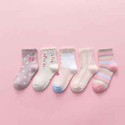 China Custom Crew Simple Young Elastic Breathable Fuzzy Socks Teen Girl Cotton Socks for sale