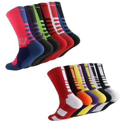 China Wholesale Custom Anti Slip Breathable Thicken Soft Short Soccer Sports Crew Socks For Men for sale