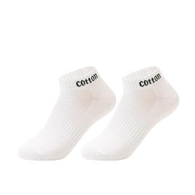 China Breathable Thin No Show Socks For Summer Spring Women Thin Men Low Cut Socks White Socks for sale