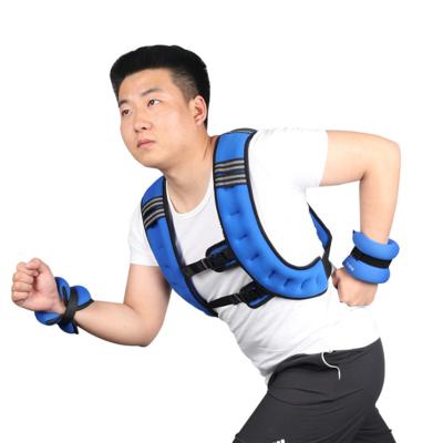 China High Quality Adjustable Bodyweight Weight Bearing Vest Cordura Weight Vest Sandbag Weighted Chest Upper Training Vest for sale