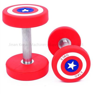 China Red fitness center commercial grade gym equipment PS-D37 CPU fitness dumbbell for indoor use for sale