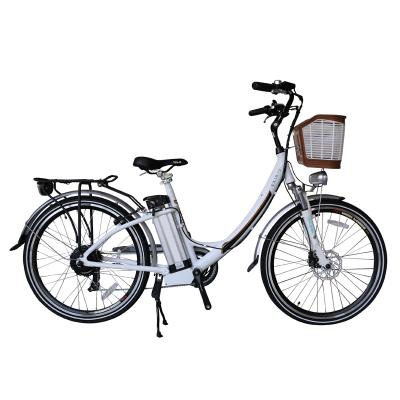 China Standard 26 inch 10-12ah/48v lithium battery city electric bike smart city ebike electric bicycle for sale