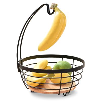 China Low price modern minimalist kitchen wire basket styles iron metal wire basket storage rack decorative fruit bowl vegetable basket for sale