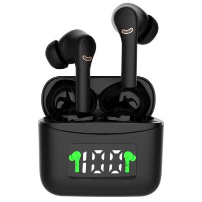 China 2021New -38Dbs In-ear Noise Pro Tws Earbuds Wireless Ipx5 Cancellation J5 Earphone With Led Display for sale