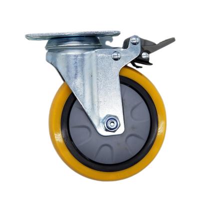 China China Professional PIVOT Swivel Tape 3 Inch Medium Duty Industrial Caster Wheels For Trolley for sale