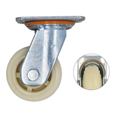 China ODM High Quality Flat Flexible Spinning 6 Inch PP Heavy Duty Trailer Caster Wheels For Industrial for sale