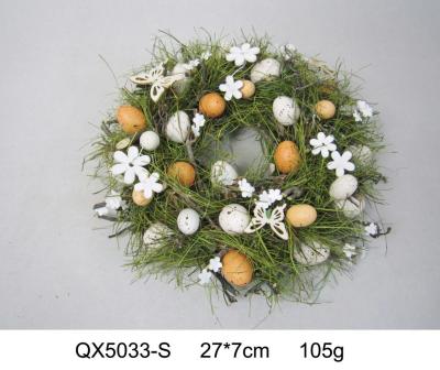 China Easter wreath，easter decoration,easter gifts,easter ornament,garden decoration,holiday decorations for sale