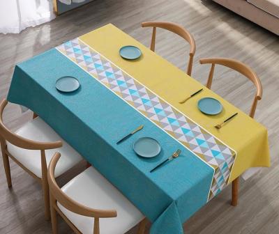 China Fabric waterproof PVC table cover cloth,tablecloth for sale