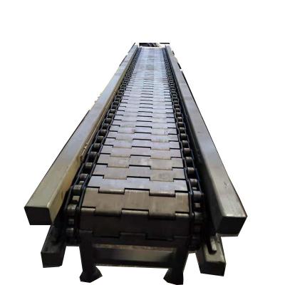 China 3 m Chain Plate Conveyor 201 Plate Conveyor Belt Heat Resistant High Temperature Workpiece Forging Conveye for sale