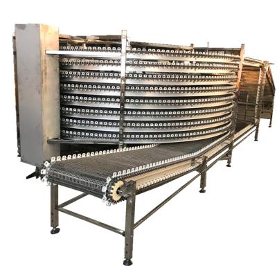 China Food Industry Deep Freezing Frozen Spiral Tower, Food Deep Freezing Industry Conveying Line for sale