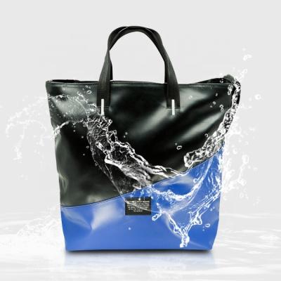 China Custom Eco-Friendly Service Large Waterproof Luxury Waterproof Single Shoulder Beach Tote Bag for sale