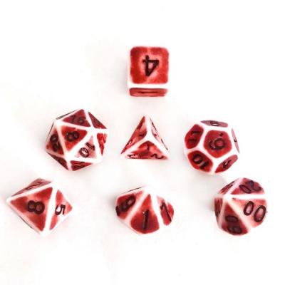 China For Dungeons and Dragons DND RPG MTG Table Game DND Dice Set Ancient RPG Dice Set Custom Polyhedral Dice Set for Dungeons and Dragons for sale