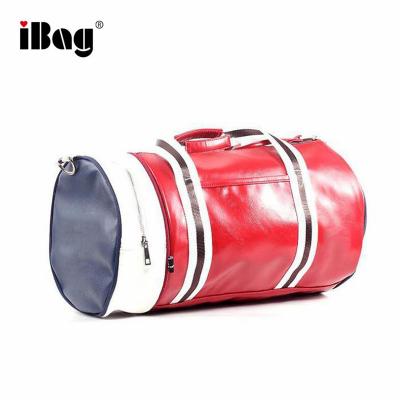 China Good Quality Duffel Bag Top Popular Fashion Around Gym Bag Football Duffel Bag Leather Duffle Bag For Teenager for sale