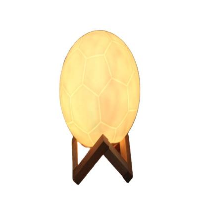 China Contemporary Creative LED Moon Table Top Crystal Ball Glow Light Art Crystal Ball Gift Night Light Cookware Sets Cosmic Sets for sale