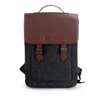 China Others Wholesale Fashion Felt Travel Carry Bag Multi Size Backpack Traveling Bag for sale