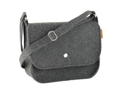 China Fashion minimalist felt crossbody bag felt shouder messenger bag for sale