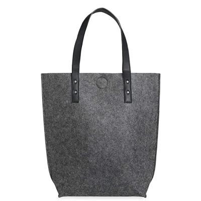 China Fashion Tote Bag High Quality Thick Felt Elegant Women Felt Handbag for sale