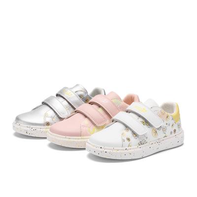 China Breathable Good Quality Fancy Children Casual Shoes Flower Cute Child Money Shoes School Girls Flat Shoes for sale