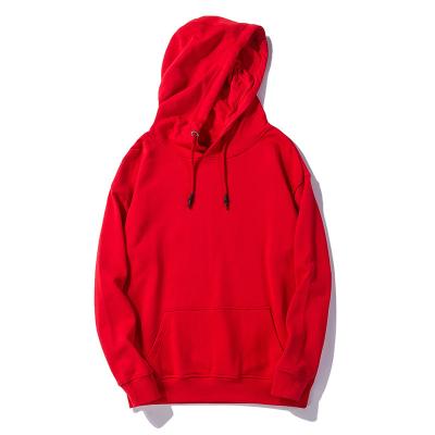 China Breathable men and women hooded sweatshirt men solid color with hooded sweatshirt round neck sweater printed logo for sale