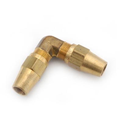 China High Precision Brass Compression Unions Dot Air Brake Fittings For Copper Tubing Reduction for sale