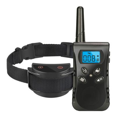 China Viable Remote Control User Friendly Shock Dog Training Collar Rechargeable Remote Training Collar for sale