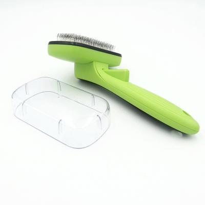 China Dog And Cat Pet Comb Hair Removal Brush Viable Free Telescopic Clean Ton Hair Good Helper for sale