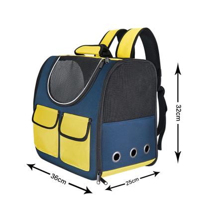 China New Fashional Sustainable Pet Travel Backpack Outdoor Carrier Backpack for Small Cats and Dogs for sale