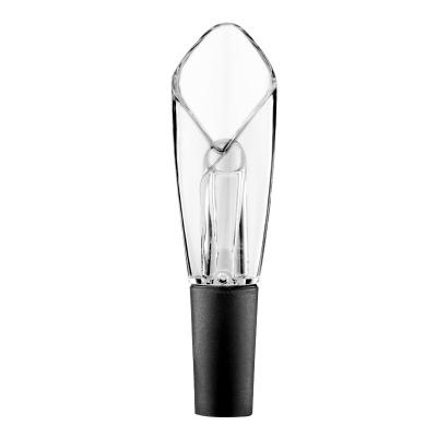 China Sustainable Wine Aerator Pourer Dry Cell Model Food Grade Wine Aerator Pourer Decanter Spout for sale