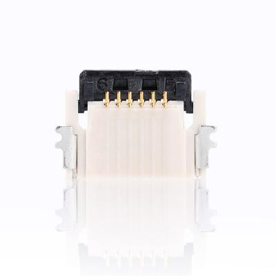 China FPC 0.5mm pitch 6 pins fpc/ffc led display connectors for sale