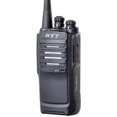 China Luxury outdoor analog walkie talkie HYT TC500S construction site handheld wireless walkie talkie industrial in stock TC 500s for sale