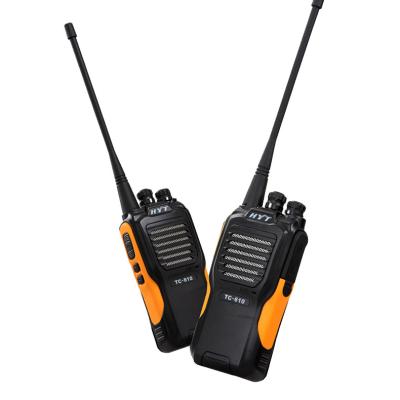 China Luxury wholesale waterproof and dustproof handheld analog two-way walkie talkie TC610 HYT long range ultra-high frequency VHF radio for sale