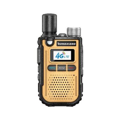 China SONGXIANG GPS 4G Network Two Way Radio Explosion Proof Walkie Talkie Luxury Handheld POC SIM Card 4G LTE Portable Walkie Talkie for sale