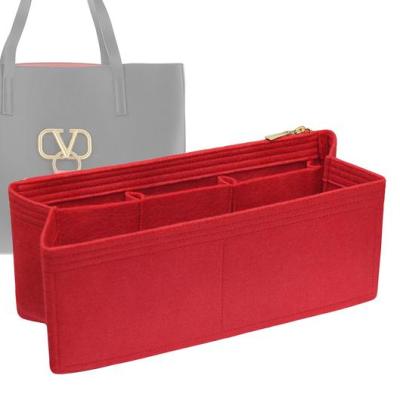 China Fashion felt bag organizer for picotin.custom purse handbag organizer flat felt bag insert. for sale