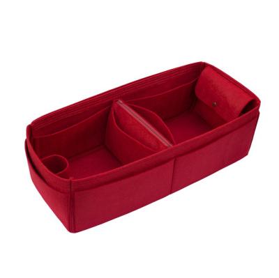 China Customizable fashion bag insert organizer. felt insert bag organizer.multi-size felt insert bag organizer for sale