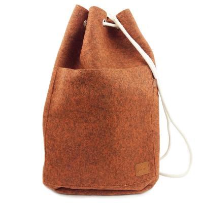 China Normcore/minimalist felt backpack for duffel bag made in feltm, factory direct sales, customizable logo. for sale