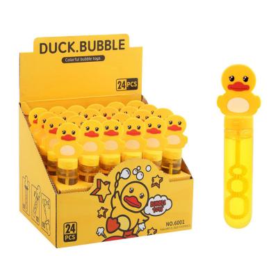 China Cheap Outdoor Play Funny Outdoor Duck Bubble Toys Very And Colorful Magic Wand Toy Bubble Game Outdoor Stick For Kids for sale