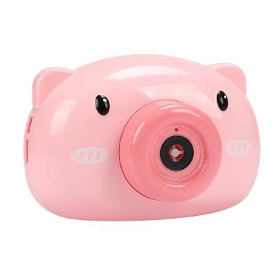 China Plastic Bubble Kids Mini Tiny Air Plastic Bubble Camera Machine Toy Outdoor Washing Automatic Bubble Machine for sale