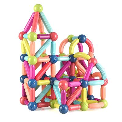 China 42PCS Rods Toy Children Intelligent Magnetic Best DIY Building Construction Educational Magnetic Block Toys For Children 19.5*14.7*10.8cm for sale